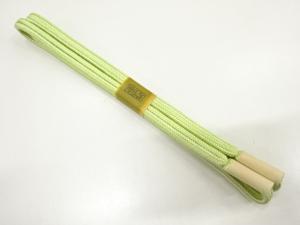 未使用品　正絹　無形文化財　道明製　手組帯締め